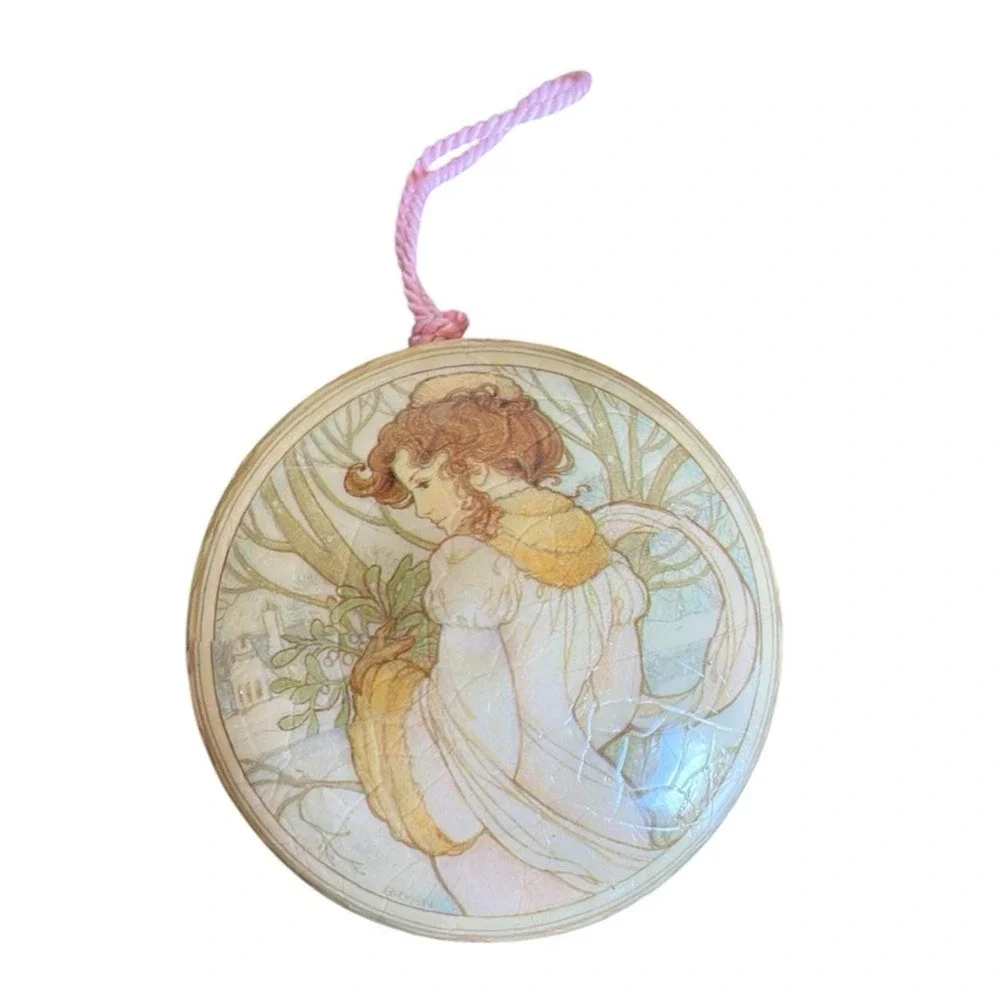 Victorian Lady by Barry Patch Reflections Decoupage‎ Hanging Ornament Holiday
